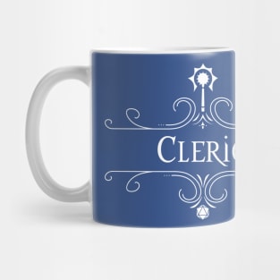 Cleric D&D class with embellishment Mug